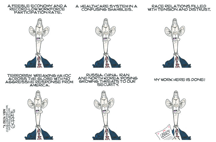 Bob Gorrell Comic Strip for January 06, 2017 