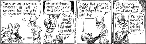 The Elderberries Comic Strip for April 22, 2005 
