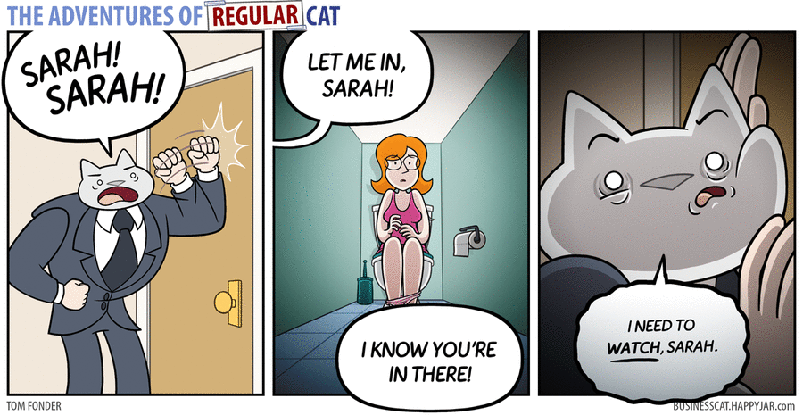 The Adventures of Business Cat Comic Strip for August 13, 2018 