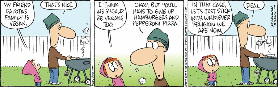 Baby Blues Comic Strip for January 18, 2018 