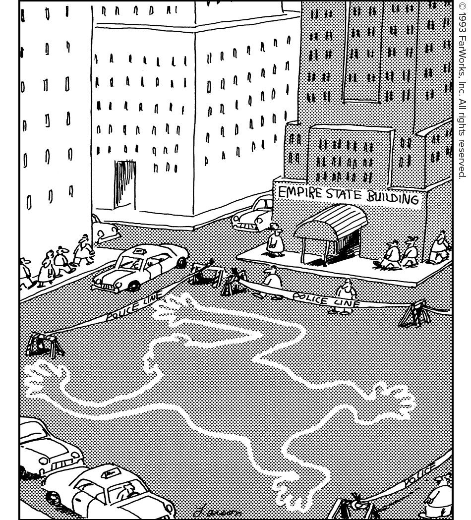 EMPIRE STATE BUILDING / POLICE LINE / POLICE LINE