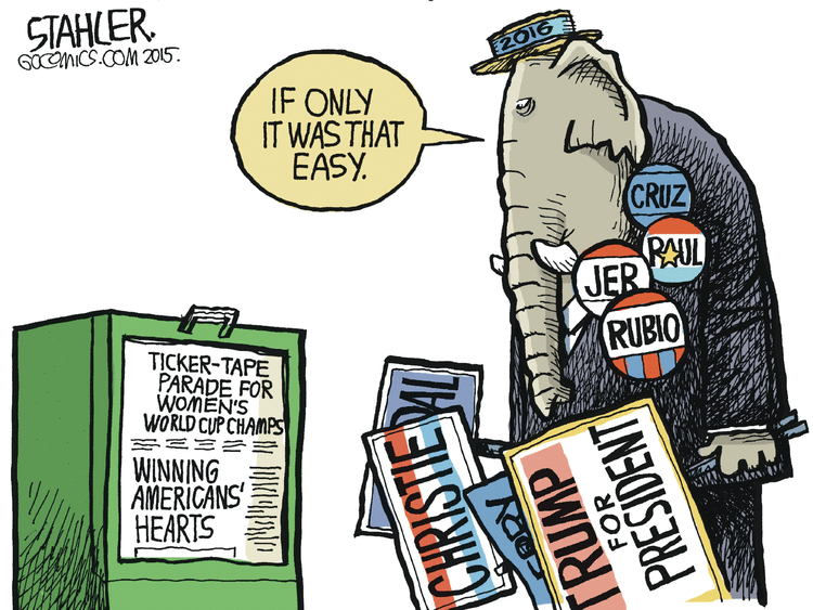 Jeff Stahler Comic Strip for July 09, 2015 