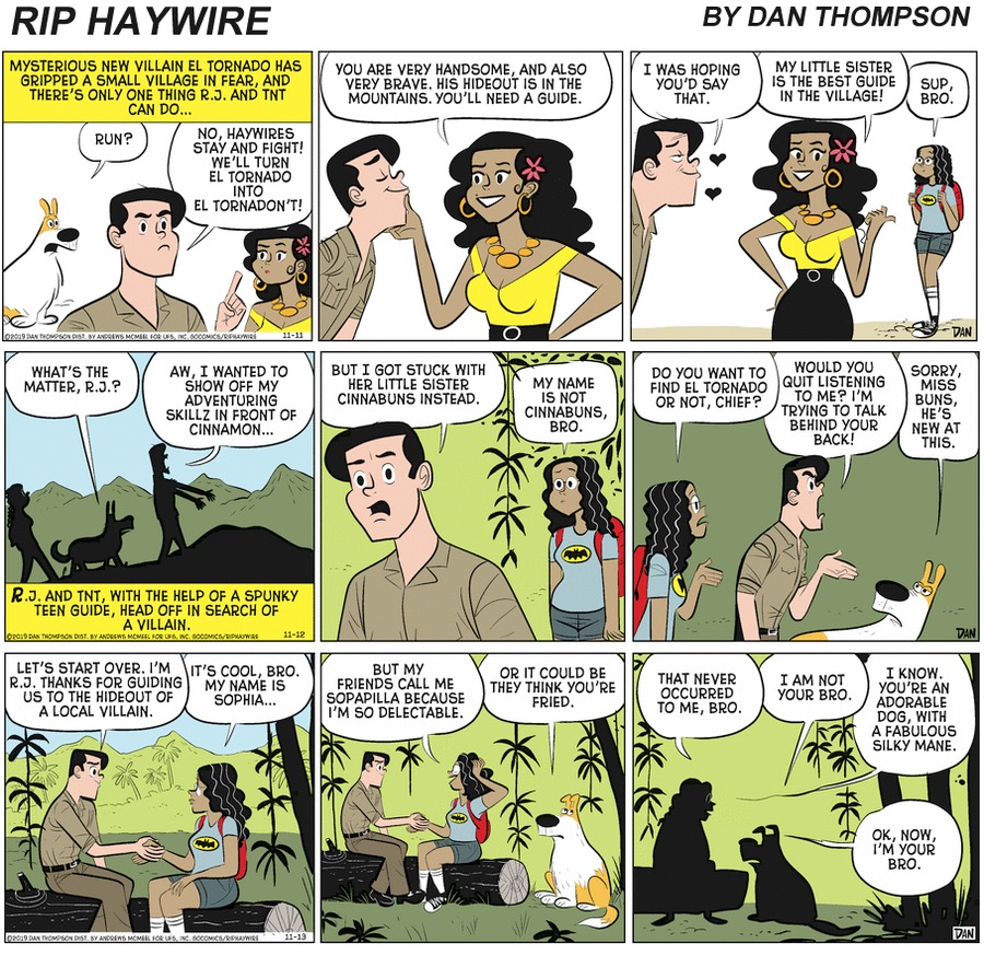 Rip Haywire Comic Strip for April 04, 2021 