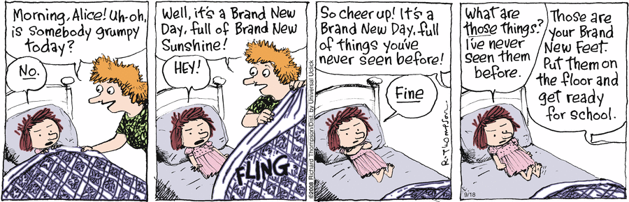 Cul de Sac Comic Strip for September 18, 2012 