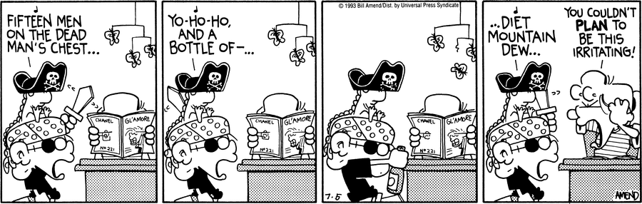 FoxTrot Classics Comic Strip for July 05, 2007 