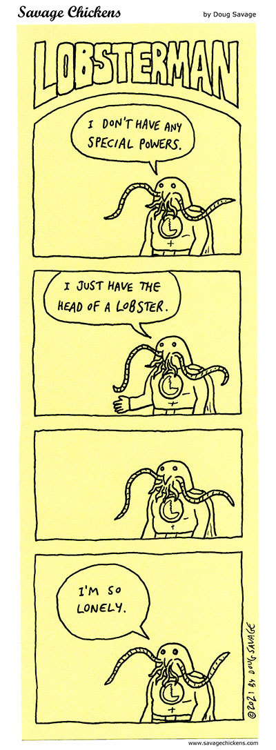 Savage Chickens Comic Strip for February 18, 2025 