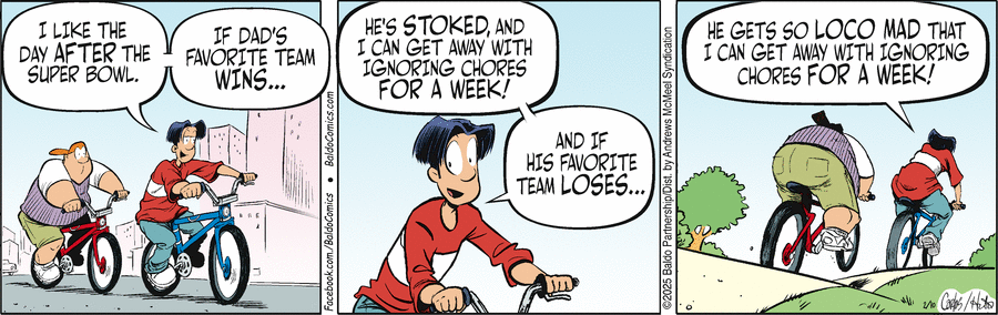 Baldo Comic Strip for February 10, 2025 