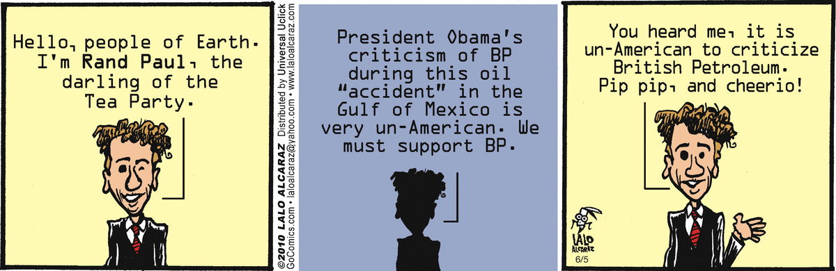 La Cucaracha Comic Strip for June 05, 2010 