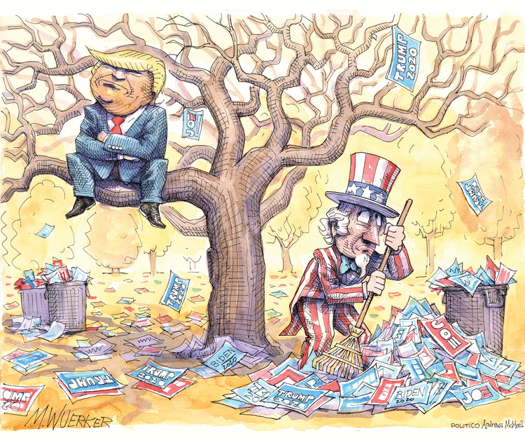 Matt Wuerker Comic Strip for November 13, 2020 