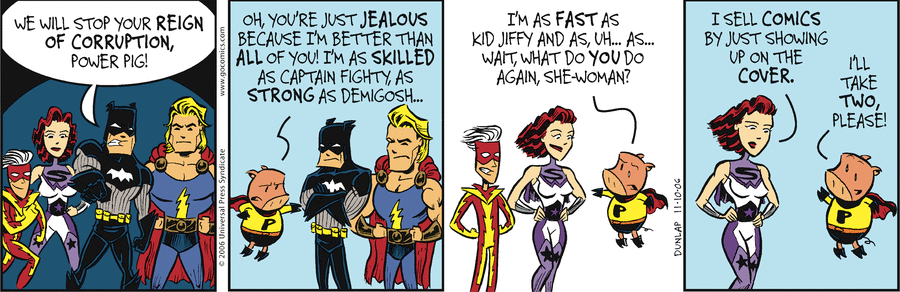 Ink Pen Comic Strip for November 10, 2006 