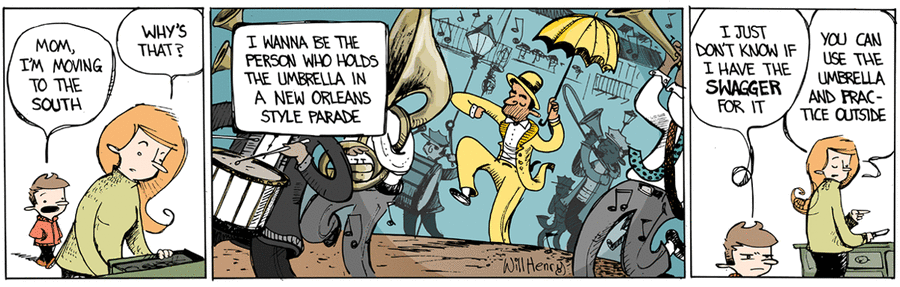 Wallace the Brave Comic Strip for January 20, 2016 