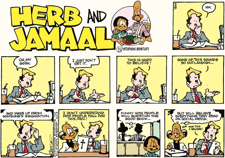 Herb and Jamaal Comic Strip for May 19, 2024 