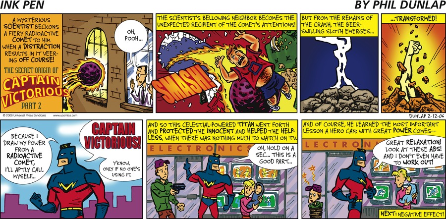 Ink Pen Comic Strip for February 12, 2006 