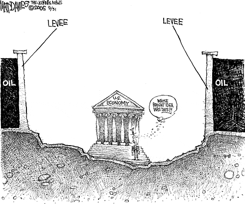 Matt Davies Comic Strip for August 30, 2005 