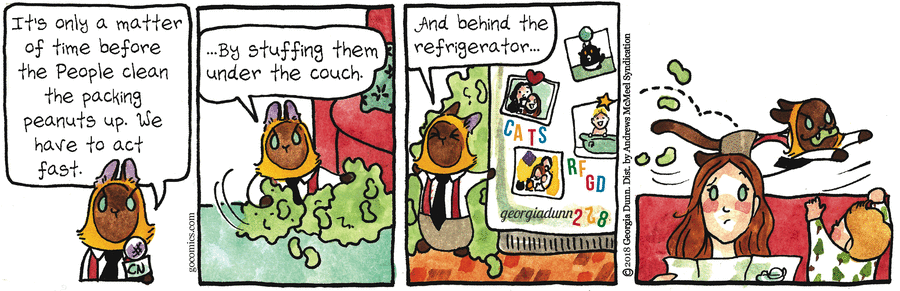 Breaking Cat News Comic Strip for February 28, 2018 