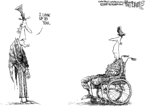 Matt Davies Comic Strip for November 11, 2009 