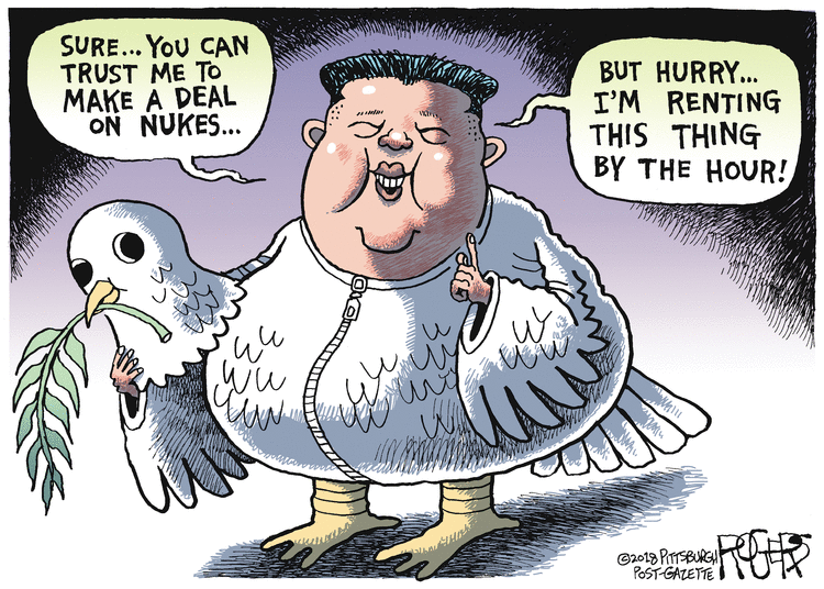 Rob Rogers Comic Strip for May 01, 2018 
