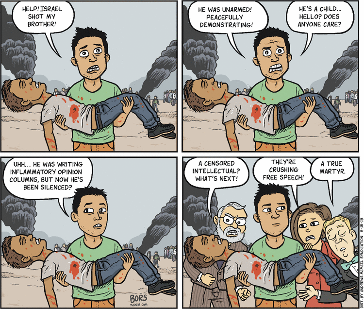 Matt Bors Comic Strip for May 15, 2018 