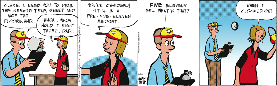 Lucky Cow Comic Strip for April 28, 2006 