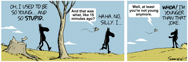 Dark Side of the Horse Comic Strip for October 11, 2011 