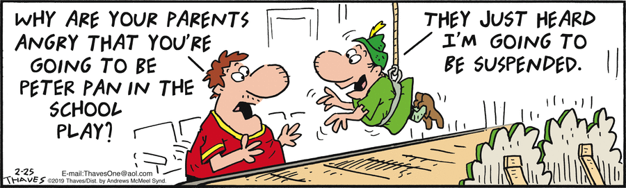 Frank and Ernest Comic Strip for February 25, 2019 