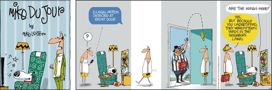 Mike du Jour Comic Strip for February 09, 2025 