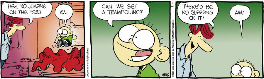 The Buckets Comic Strip for November 01, 2021 