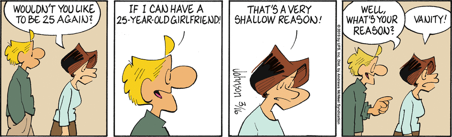 Arlo and Janis Comic Strip for March 16, 2019 
