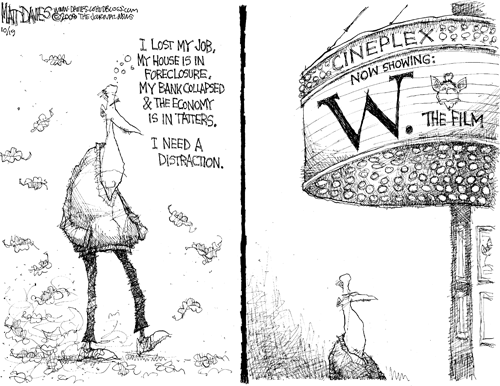 Matt Davies Comic Strip for October 20, 2008 