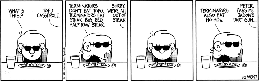 FoxTrot Comic Strip for August 02, 1991 