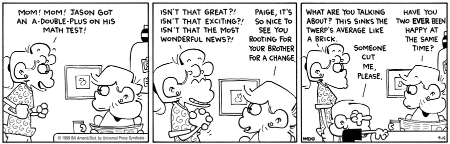 FoxTrot Classics Comic Strip for September 15, 2010 