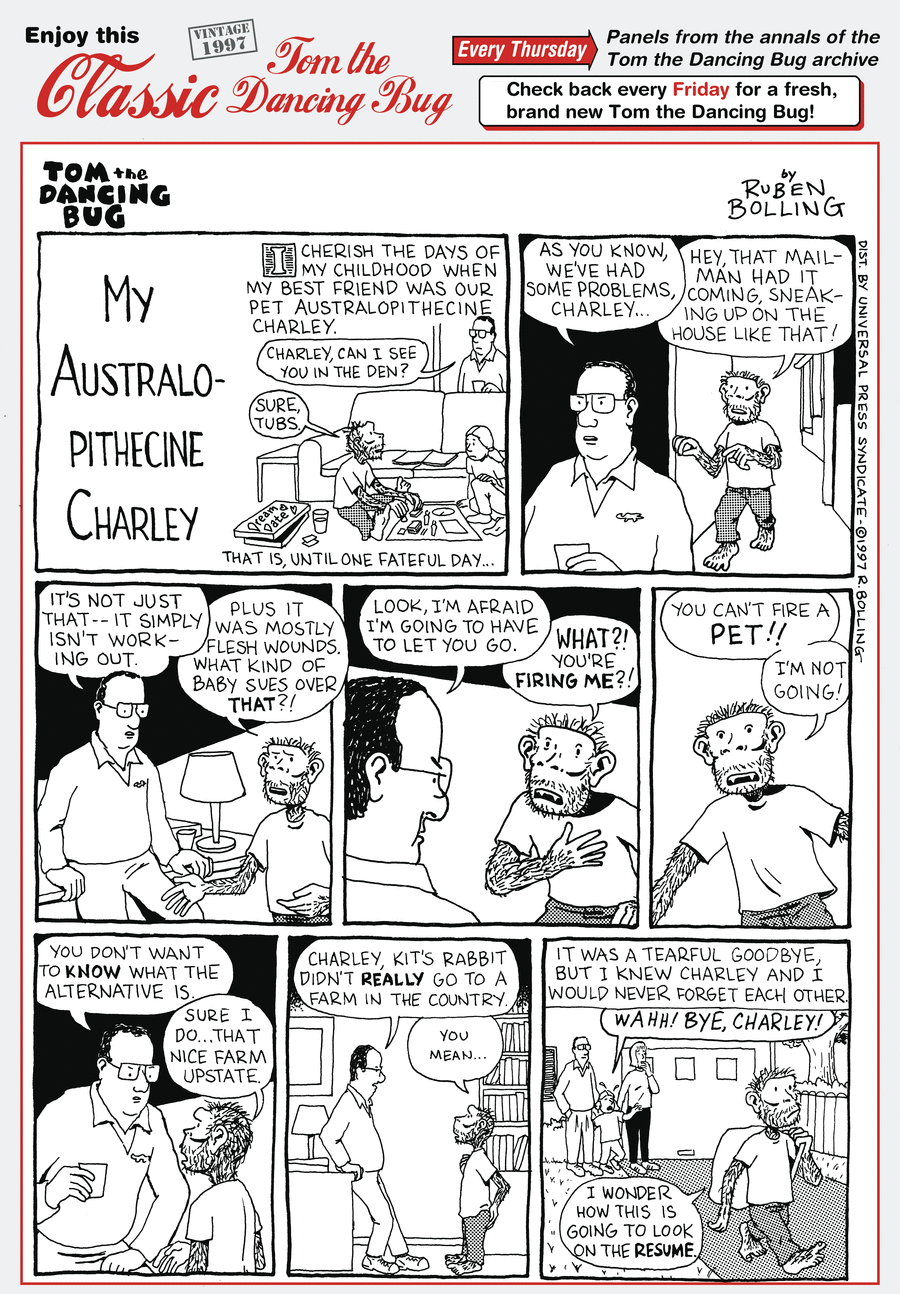 Tom the Dancing Bug Comic Strip for September 21, 2017 