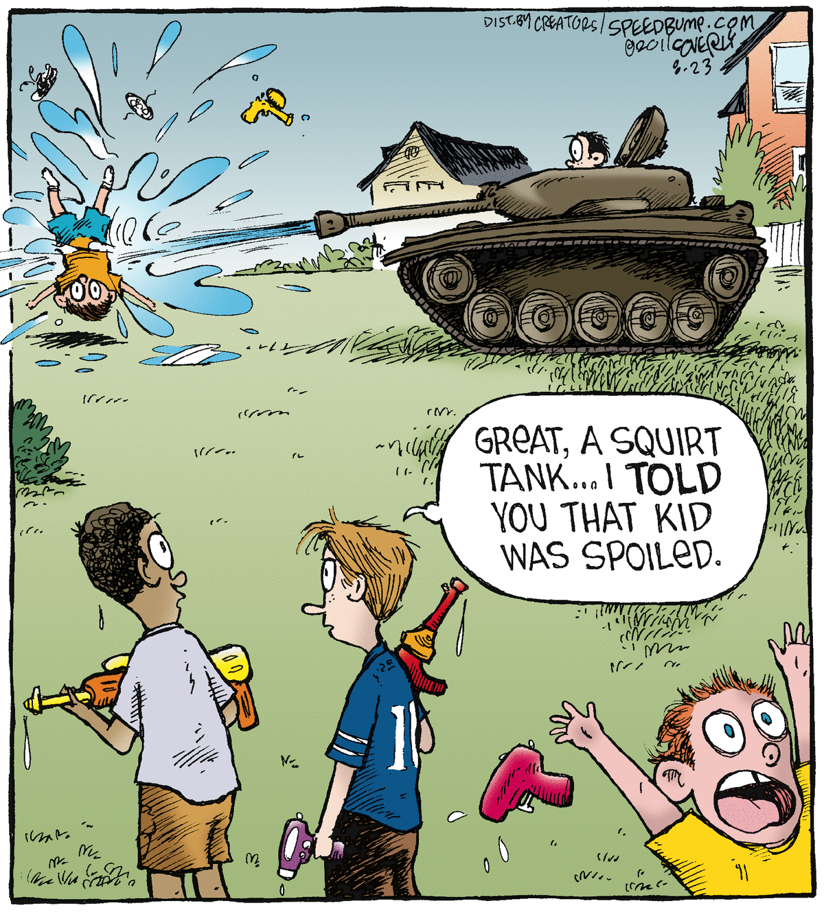Speed Bump Comic Strip for August 23, 2011 