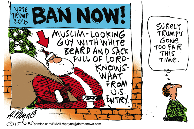 Henry Payne Comic Strip for December 15, 2015 
