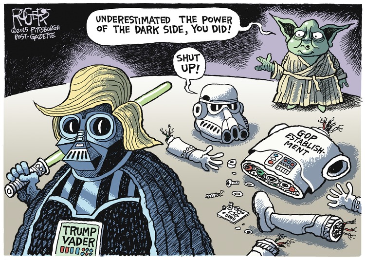 Rob Rogers Comic Strip for December 06, 2015 