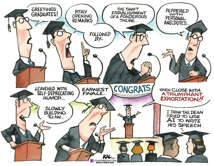 Kevin Kallaugher Comic Strip for May 31, 2023 