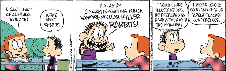 Baby Blues Comic Strip for January 14, 2008 