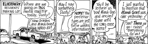 The Elderberries Comic Strip for February 21, 2007 