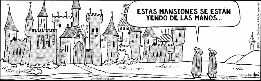 The Wizard of Id - Spanish Comic Strip for December 13, 2024 