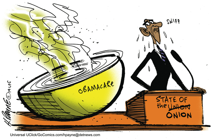 Henry Payne Comic Strip for January 28, 2014 