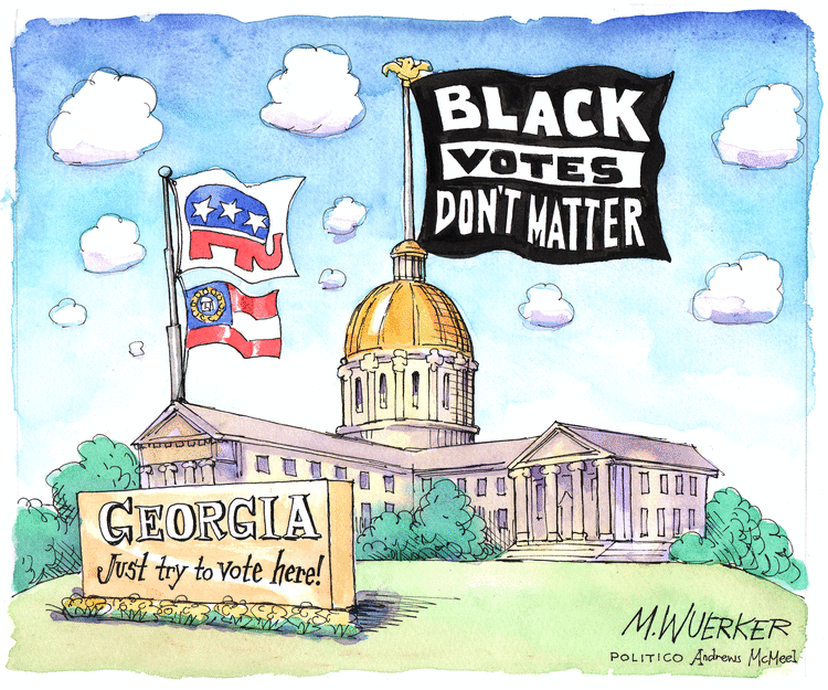 Matt Wuerker Comic Strip for March 18, 2021 