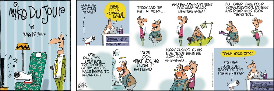 Mike du Jour Comic Strip for February 25, 2024 