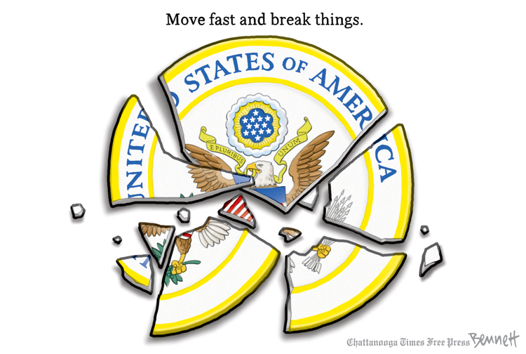 Clay Bennett Comic Strip for February 12, 2025 