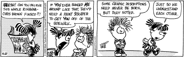 Heart of the City Comic Strip for April 20, 2009 