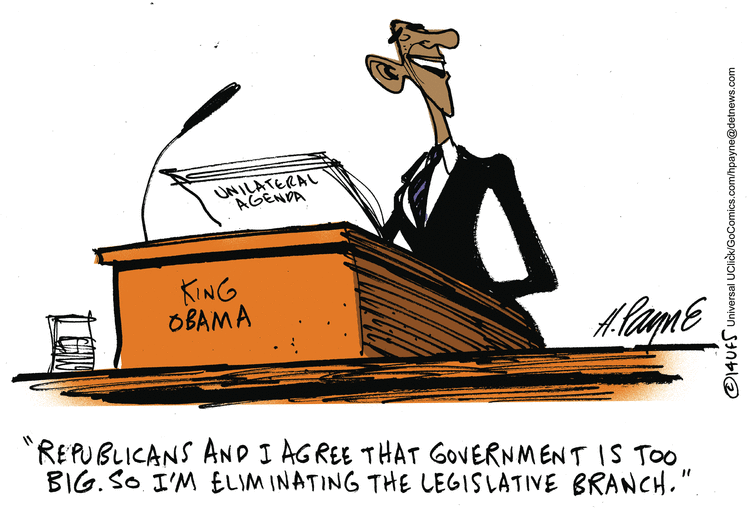 Henry Payne Comic Strip for January 29, 2014 