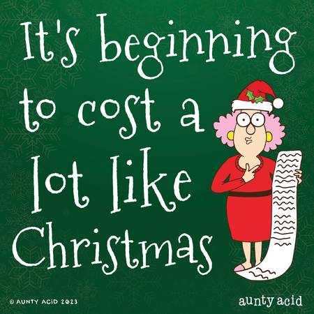 Aunty Acid Comic Strip for December 07, 2023 