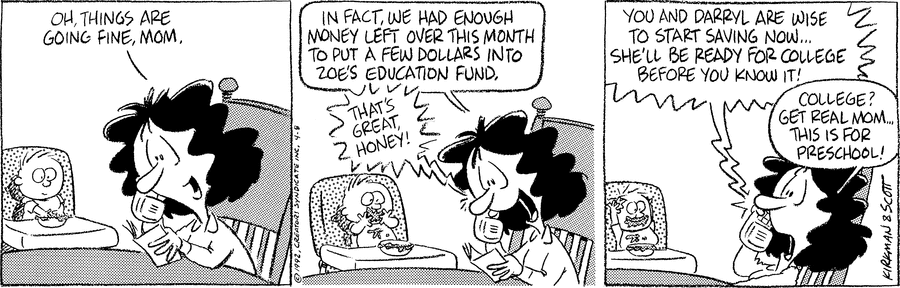 Baby Blues Comic Strip for April 08, 1992 