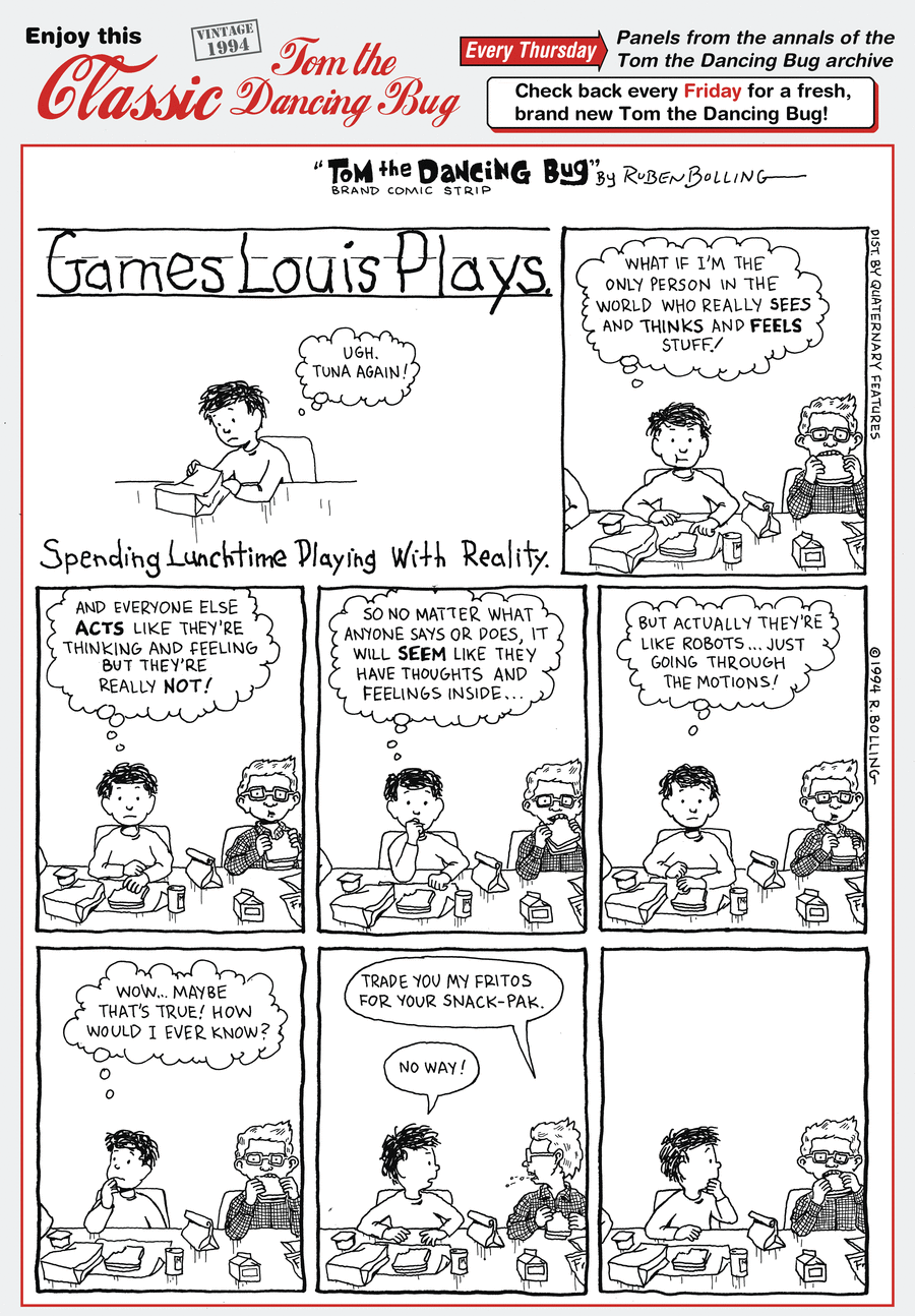 Tom the Dancing Bug Comic Strip for September 10, 2020 