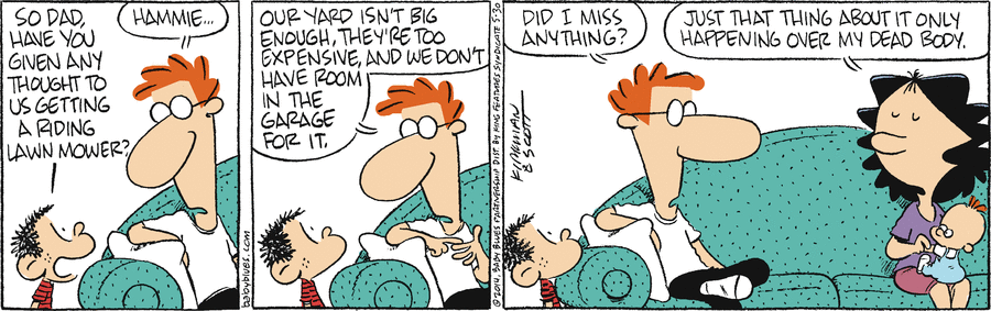 Baby Blues Comic Strip for May 30, 2014 
