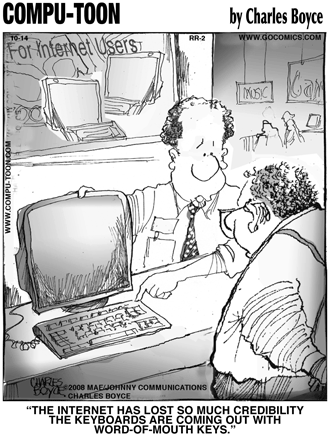 Compu-toon Comic Strip for October 14, 2008 